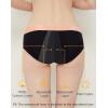 imageINNERSY Big Girls Period Panties Menstrual Underwear for First Period Starter 3PackColored Black