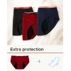 imageINNERSY Big Girls Period Panties Menstrual Underwear for First Period Starter 3PackMoonlight Star