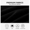 imageINNERSY Big Girls Underwear Age 816 Teens Cotton Briefs No Wedgies Panties 6 PackBlack Grey