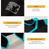 imageINNERSY Big Girls Underwear Age 816 Teens Cotton Briefs No Wedgies Panties 6 PackBlack Grey