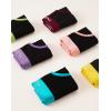 imageINNERSY Big Girls Underwear Age 816 Teens Cotton Briefs No Wedgies Panties 6 PackColorful Black