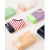 imageINNERSY Big Girls Underwear Age 816 Teens Cotton Briefs No Wedgies Panties 6 PackSolidStripeContrasting