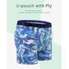 imageINNERSY Boys Boxer Briefs Cotton Breathable Underwear for 818 Teens 7 PackBlue Shark