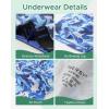 imageINNERSY Boys Boxer Briefs Cotton Breathable Underwear for 818 Teens 7 PackBlue Shark
