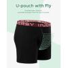 imageINNERSY Boys Boxer Briefs Cotton Breathable Underwear for 818 Teens 7 PackColored Black