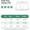 imageINNERSY Boys Boxer Briefs Cotton Breathable Underwear for 818 Teens 7 PackColored Black