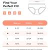 imageINNERSY Girls Cotton Underwear Teen Comfortable Panties Size 816 Briefs 6 Pack1 Dot5 Colors