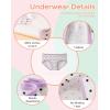 imageINNERSY Girls Cotton Underwear Teen Comfortable Panties Size 816 Briefs 6 Pack1 Dot5 Colors