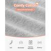 imageINNERSY Girls Cotton Underwear Teen Comfortable Panties Size 816 Briefs 6 Pack2 Black2 Grey2 White