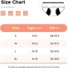 imageINNERSY Girls Period Underwear Hipster Cotton Menstrual Panties for Teens 6 PackBright