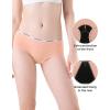 imageINNERSY Girls Period Underwear Hipster Cotton Menstrual Panties for Teens 6 PackBright
