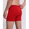 imageINNERSY Mens Boxer Briefs Cotton Stretchy Underwear 7 Pack for a WeekBasic Contrast