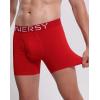 imageINNERSY Mens Boxer Briefs Cotton Stretchy Underwear 7 Pack for a WeekBasic Contrast