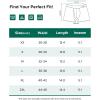imageINNERSY Mens Boxer Briefs Cotton Stretchy Underwear 7 Pack for a WeekBasics