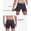 imageINNERSY Mens Boxer Briefs Cotton Stretchy Underwear 7 Pack for a WeekBasics
