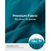 imageINNERSY Mens Boxer Briefs Cotton Stretchy Underwear 7 Pack for a WeekBlue Sea