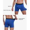 imageINNERSY Mens Boxer Briefs Cotton Stretchy Underwear 7 Pack for a WeekBright Rainbow