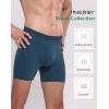 imageINNERSY Mens Boxer Briefs Cotton Stretchy Underwear 7 Pack for a WeekSpace Gray