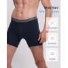 imageINNERSY Mens Boxer Briefs Cotton Stretchy Underwear 7 Pack for a WeekVariegated