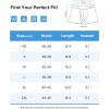 imageINNERSY Mens Boxer Briefs Cotton Stretchy Underwear 7 Pack for a WeekVariegated