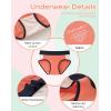 imageINNERSY Teen Girls Underwear Cotton Stretch Briefs Comfy Mid Rise Panties 6 PackBright Colors