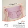 imageINNERSY Teen Girls Underwear Cotton Stretch Briefs Comfy Mid Rise Panties 6 PackPastel Garden