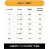 imageINNERSY Mens Cotton Knit Boxer Shorts Loose Fit Soft Lounge Underwear 4Pack4 Black