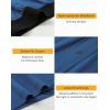 imageINNERSY Mens Cotton Knit Boxer Shorts Loose Fit Soft Lounge Underwear 4PackBlackGreyPalace BluePlacid Blue