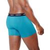 imageINNERSY Mens Mesh Boxer Briefs Cooling Breathable Sports Underwear WFly 4PackAnthraciteDeep LakeCharcoal GrayDove