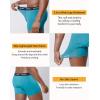 imageINNERSY Mens Mesh Boxer Briefs Cooling Breathable Sports Underwear WFly 4PackAnthraciteDeep LakeCharcoal GrayDove