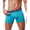 imageINNERSY Mens Mesh Boxer Briefs Cooling Breathable Sports Underwear WFly 4PackAnthraciteDeep LakeCharcoal GrayDove
