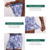 imageINNERSY Mens Mesh Boxer Briefs Cooling Breathable Sports Underwear WFly 4PackCamouflage Maze