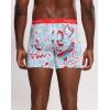imageINNERSY Mens Mesh Boxer Briefs Cooling Breathable Sports Underwear WFly 4PackGraffiti Art