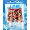 imageINNERSY Mens Mesh Boxer Briefs Cooling Breathable Sports Underwear WFly 4PackTropic Charm