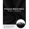 imageINNERSY Mens Plus Size Underwear Cotton Boxer Briefs Moisture Wicking Boxers 4 PackBlack