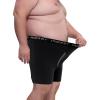 imageINNERSY Mens Plus Size Underwear Cotton Boxer Briefs Moisture Wicking Boxers 4 PackBlack