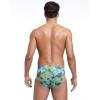 imageINNERSY Mens Underwear Briefs Bikini Cut Covered Waistband Underpants 4PackCamouflage Forest