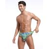 imageINNERSY Mens Underwear Briefs Bikini Cut Covered Waistband Underpants 4PackCamouflage Forest