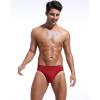 imageINNERSY Mens Underwear Briefs Bikini Cut Covered Waistband Underpants 4PackSunny Passion