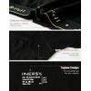 imageINNERSY Womens 4quot Inseam Boxers Briefs Cotton Boyshorts Underwear Ladies Panties 3Pack3 Black