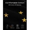 imageINNERSY Womens 4quot Inseam Boxers Briefs Cotton Boyshorts Underwear Ladies Panties 3PackFlowercovered