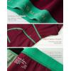 imageINNERSY Womens 4quot Inseam Boxers Briefs Cotton Boyshorts Underwear Ladies Panties 3PackRetro Redgreen