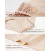 imageINNERSY Womens High Waisted Lace Underwear Full Coverage Silky Nylon Briefs Panties 4PackBright Fresh