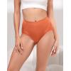 imageINNERSY Womens High Waisted Lace Underwear Full Coverage Silky Nylon Briefs Panties 4PackDark Vintage