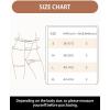 imageINNERSY Womens High Waisted Period Underwear Boy Shorts Panties for Postpartum Menstrual 3PackDark Vintage