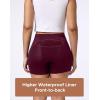 imageINNERSY Womens High Waisted Period Underwear Boy Shorts Panties for Postpartum Menstrual 3PackDark Vintage