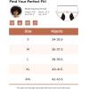imageINNERSY Womens Hipster Period Underwear Postpartum Teens Menstrual Panties 3PackHeavy Flow Maillard Colors
