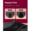 imageINNERSY Womens Hipster Period Underwear Postpartum Teens Menstrual Panties 3PackLight Flow 3 Grey