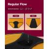 imageINNERSY Womens Hipster Period Underwear Postpartum Teens Menstrual Panties 3PackLight Flow Amber Vintage