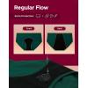 imageINNERSY Womens Hipster Period Underwear Postpartum Teens Menstrual Panties 3PackLight Flow Classic Elegence